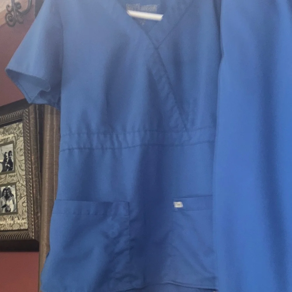 Blue Scrub Set - Picture 2 of 6